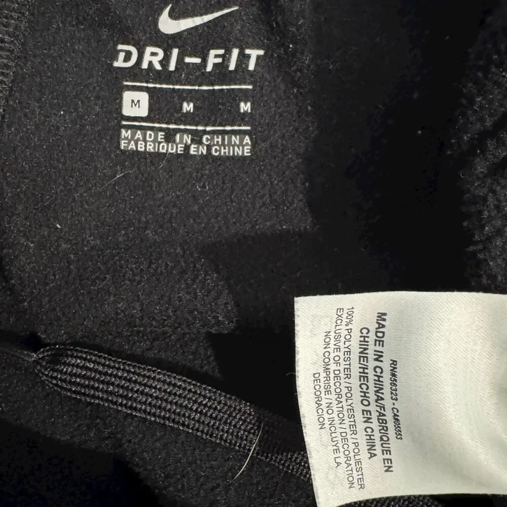 Nike Men's Black Dri-Fit Sweatpants Size Medium